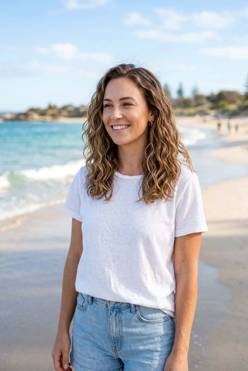 Loose Beach Waves Perm Medium Length - 20 loose perm for medium hair - 20 loose perm for medium hair