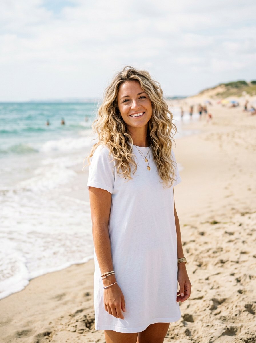 Loose Beachy Waves - 20 cute hairstyle for shopping day - 20 cute hairstyle for shopping day