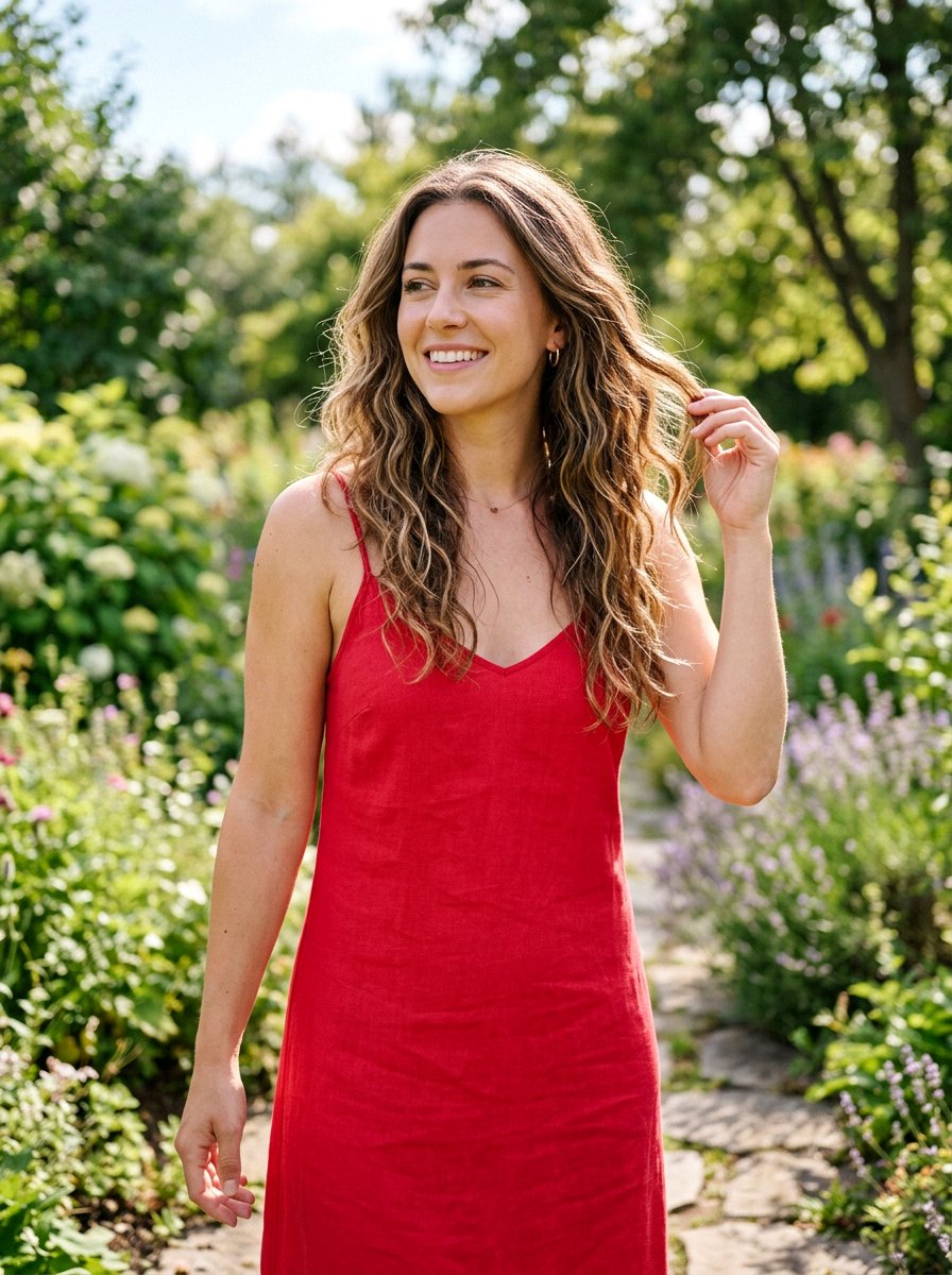 Loose Bohemian Waves - 20 party hairstyle for red dress - 20 party hairstyle for red dress