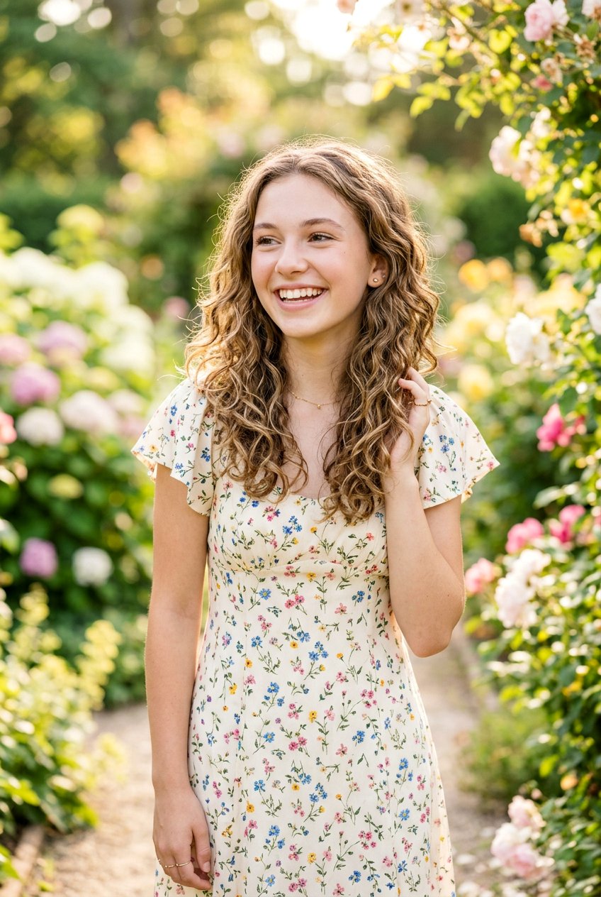 Loose Boho Curls - 20 birthday hairstyle for teenage girls - 20 birthday hairstyle for teenage girls