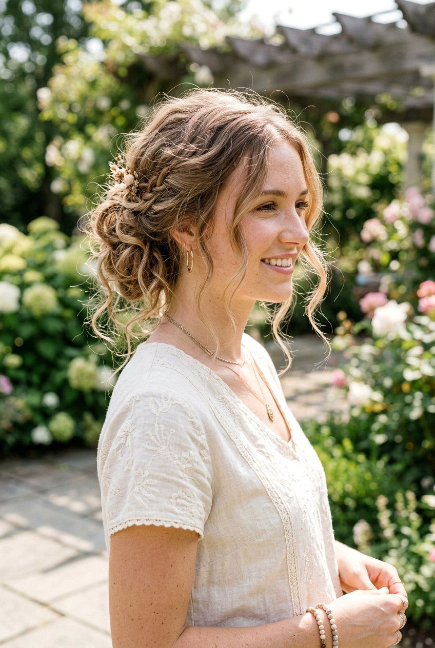 Loose Boho Updo For Thin Hair - 20 voluminous updo for thin hair - 20 voluminous updo for thin hair