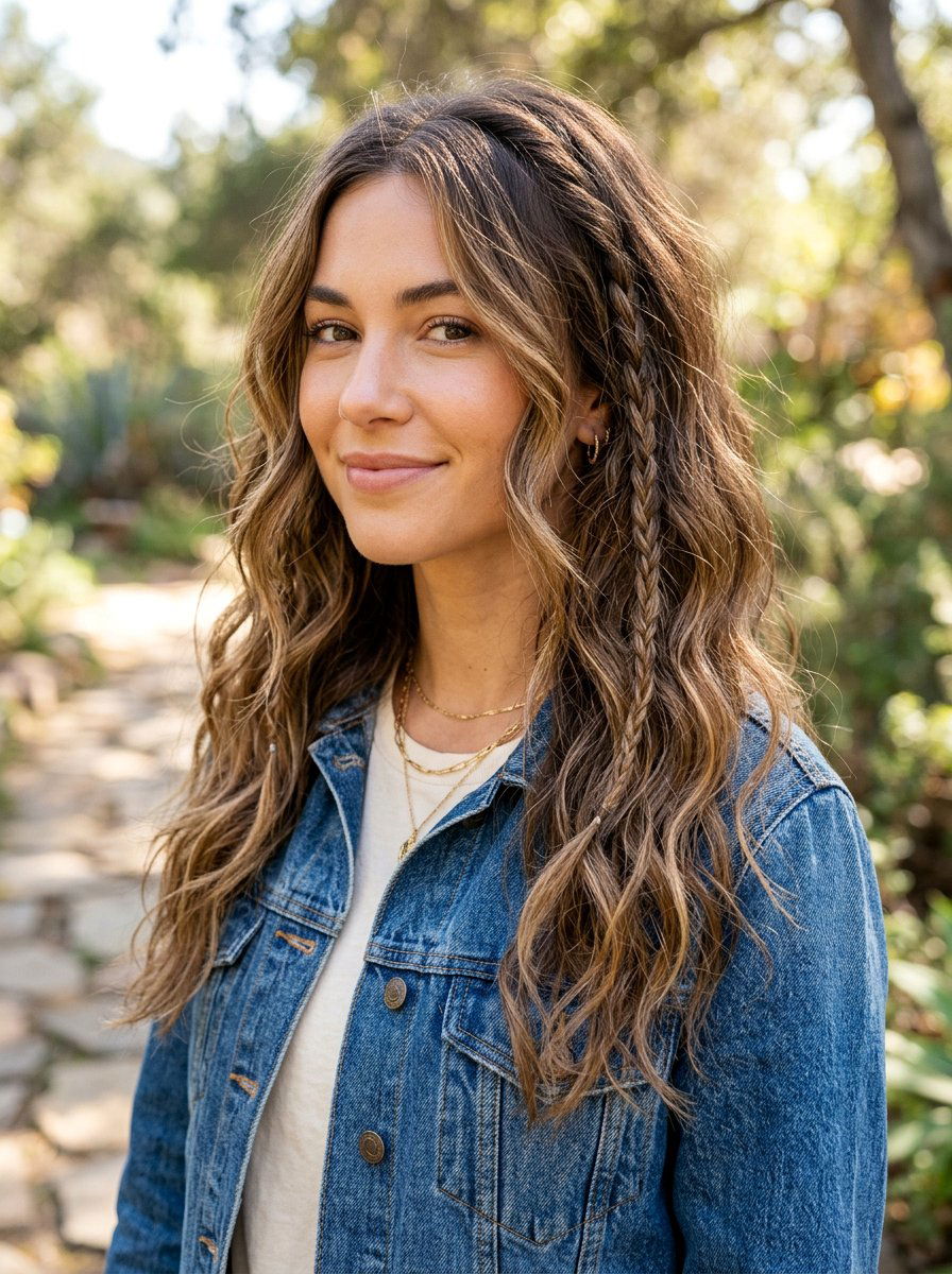 Loose Boho Waves - 20 cute birthday hairstyle ideas - 20 cute birthday hairstyle ideas