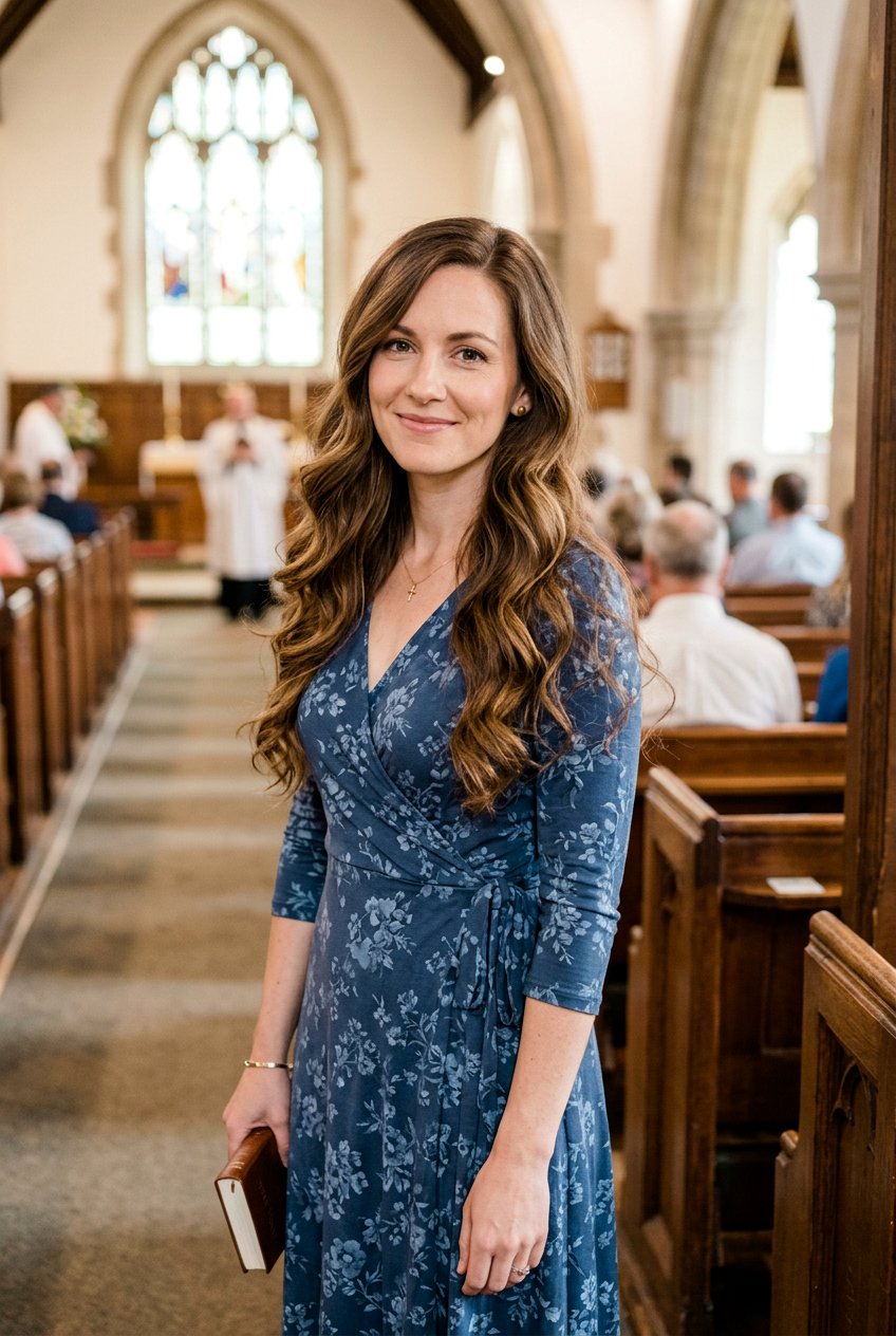 Loose Curls Church Hairstyle For Long Hair - 20 church hairstyles for women - 20 church hairstyles for women