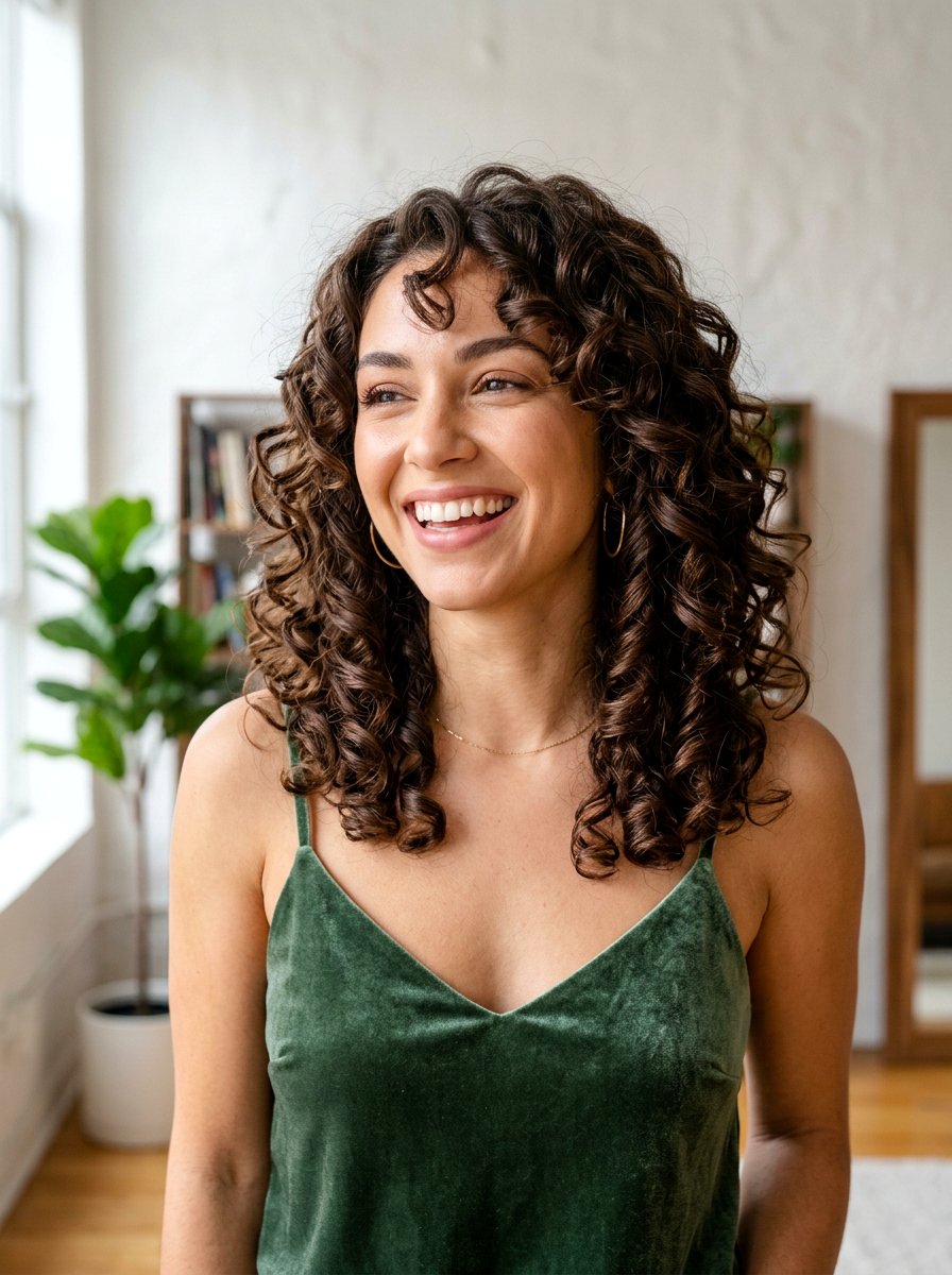 Loose Curls Medium Shag - 20 simple hairstyle for medium shag haircut - 20 simple hairstyle for medium shag haircut