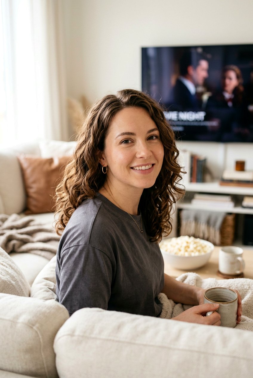 Loose Curls Movie Night Hair - 20 movie night hairstyles - 20 movie night hairstyles