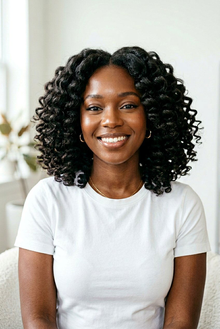 Loose Deep Crochet Bob - 20 crochet curly bob for black women - 20 crochet curly bob for black women