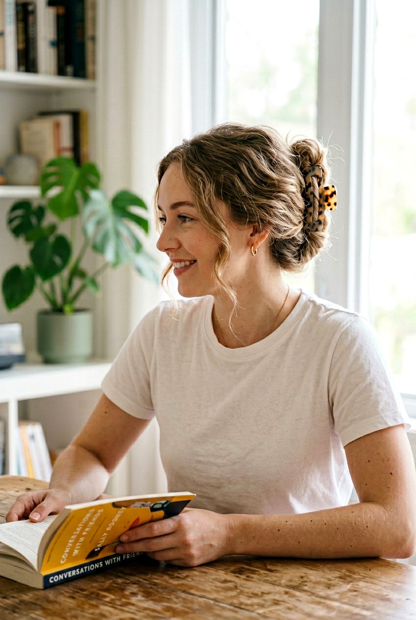 Loose French Twist Claw Clip For Casual Days - 20 french twist claw clip hairstyle - 20 french twist claw clip hairstyle