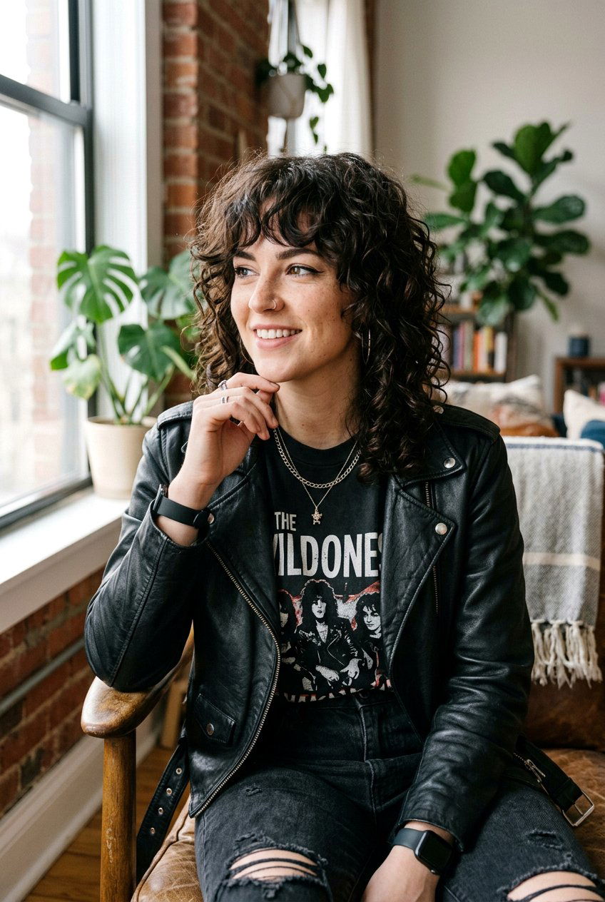 Loose Perm Wolf Cut Medium Hair - 20 loose perm for medium hair - 20 loose perm for medium hair