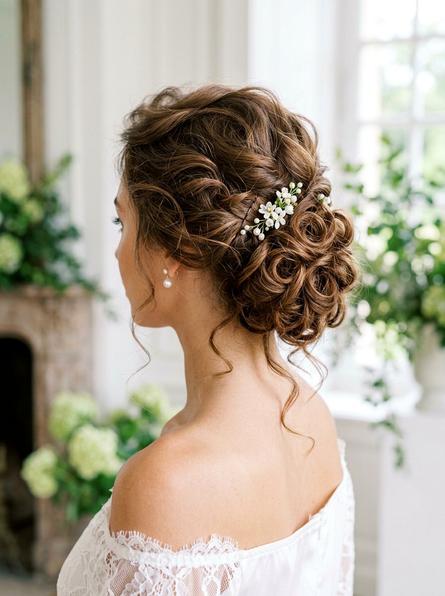 Loose Romantic Updo - 20 cute hairstyle for shopping day - 20 cute hairstyle for shopping day
