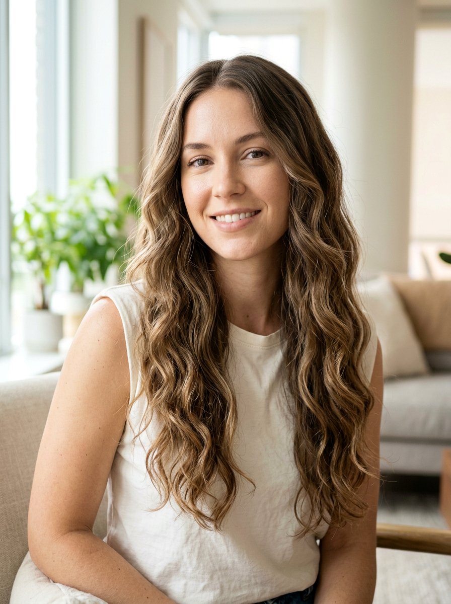 Loose S Curl Perm On Long Hair - 20 s curl perm hairstyle - 20 s curl perm hairstyle