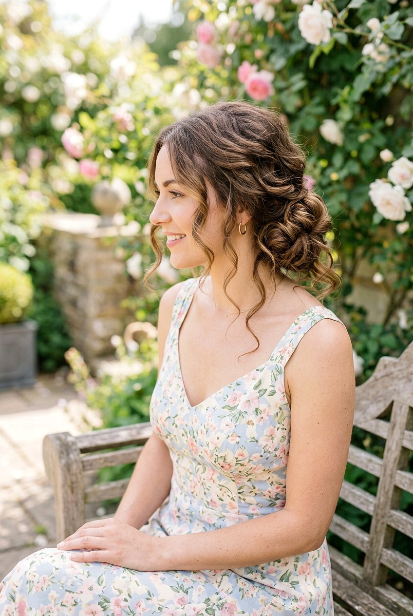 Loose Side Chignon - 20 lazy day heatless hairstyle for women - 20 lazy day heatless hairstyle for women