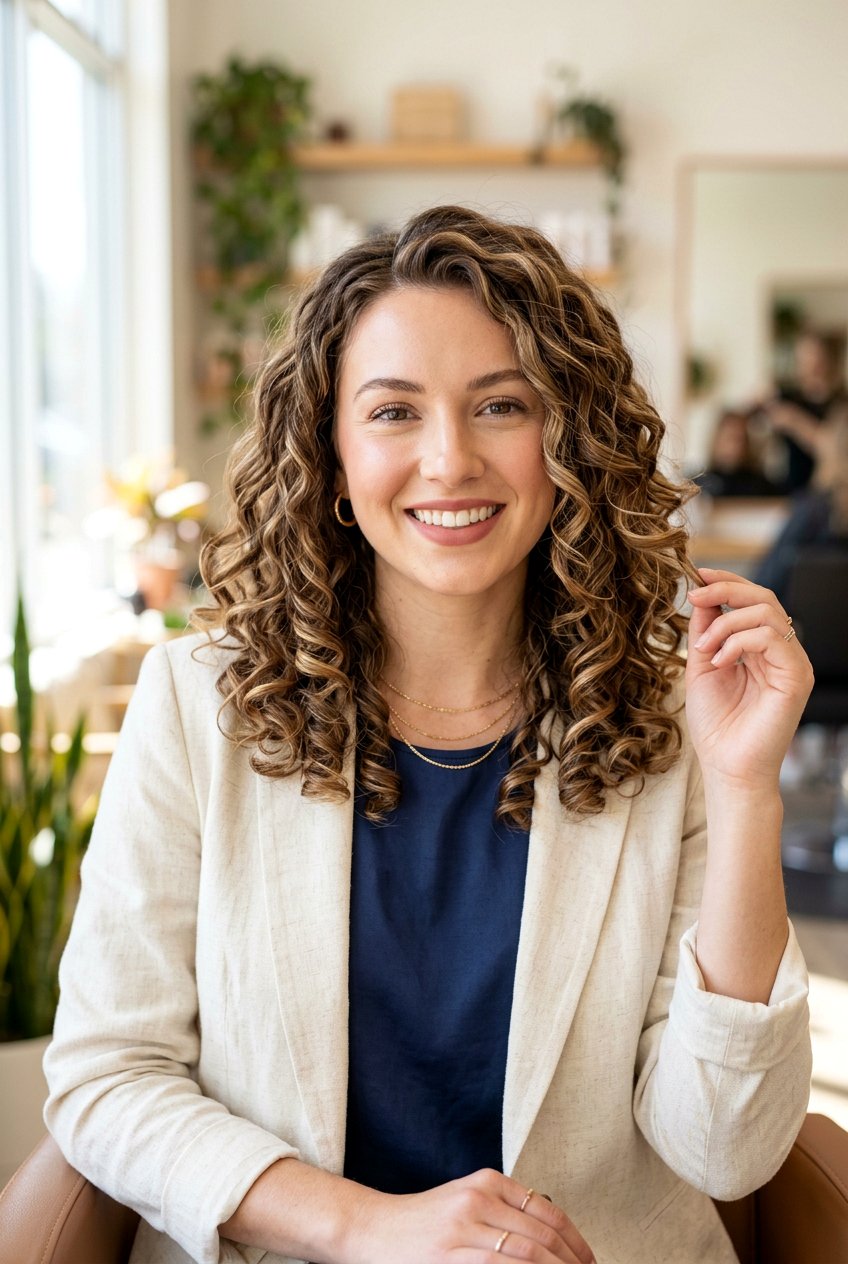 Loose Spiral Perm For Oval Face - 20 loose spiral perm hairstyle - 20 loose spiral perm hairstyle