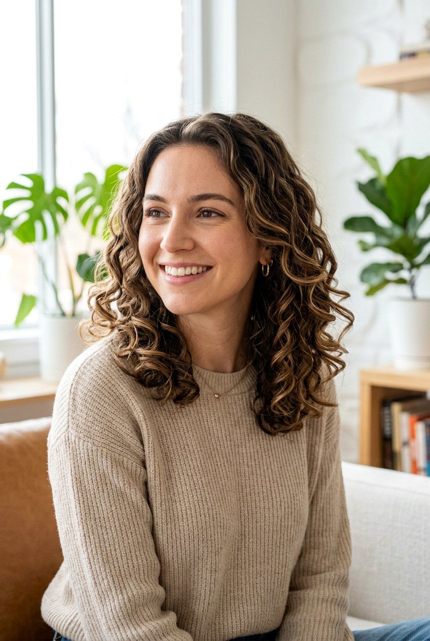 Loose Spiral Perm Lob - 20 loose spiral perm hairstyle - 20 loose spiral perm hairstyle