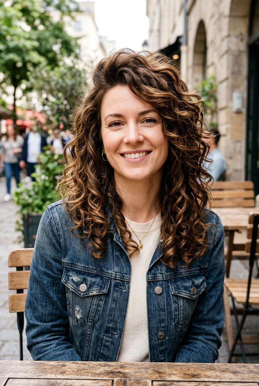 Loose Spiral Perm Shag - 20 loose spiral perm hairstyle - 20 loose spiral perm hairstyle