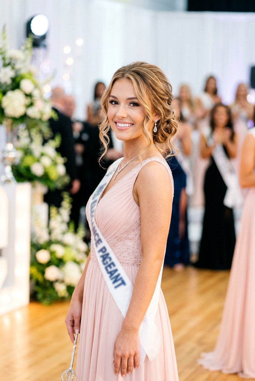 Loose Updo With Face Framing Pieces - 20 pageant updo hairstyles - 20 pageant updo hairstyles