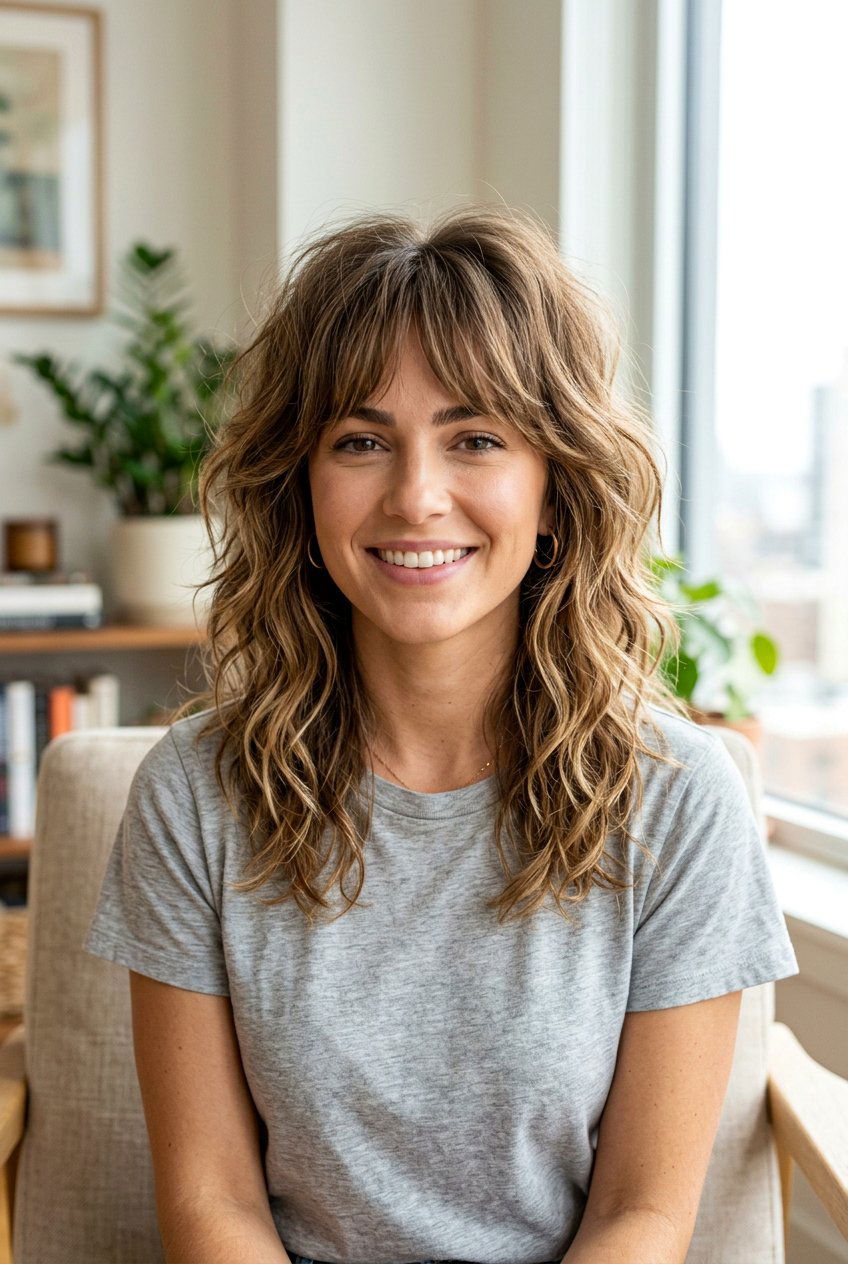 Loose Waves Shag Haircut - 20 casual loose waves hairstyle - 20 casual loose waves hairstyle