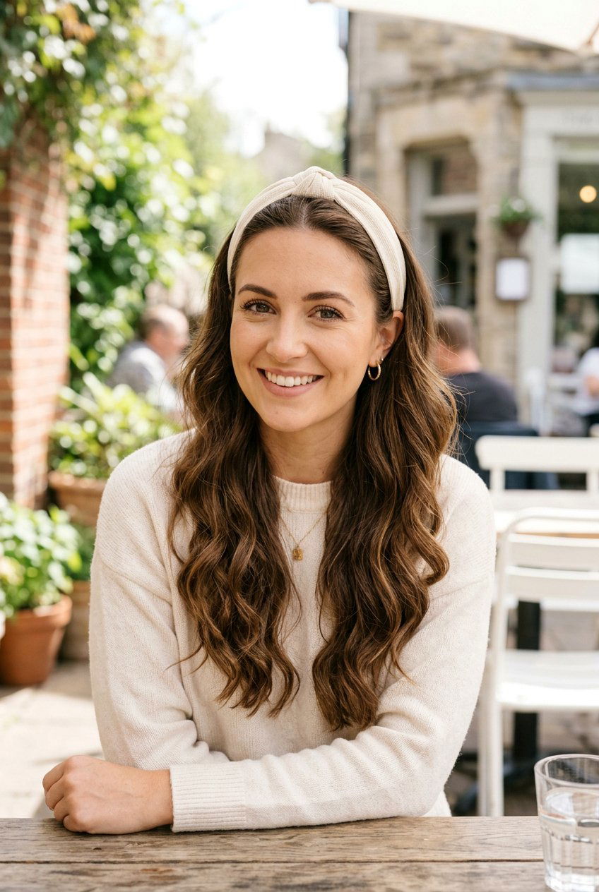 Loose Waves With Headband - 20 back to school hairstyles with headband - 20 back to school hairstyles with headband