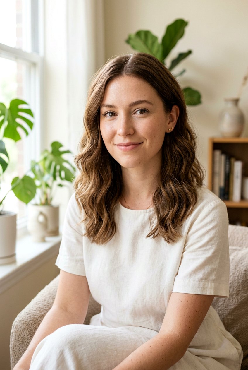 Loose Waves With Middle Part - 20 date night hairstyles - 20 date night hairstyles