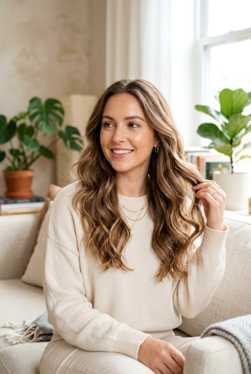 Loose Waves Without Heat - 20 lazy college hairstyles - 20 lazy college hairstyles