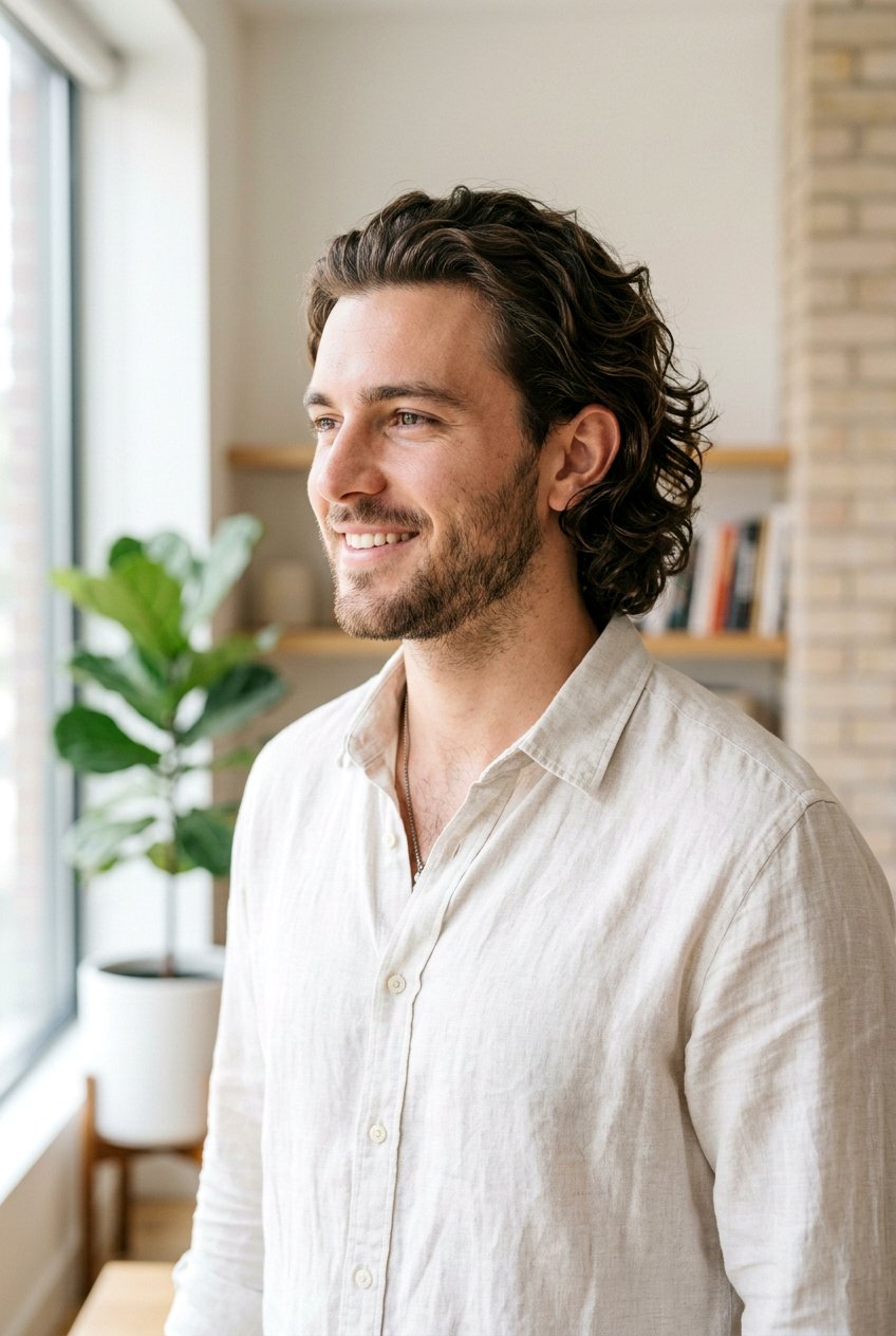 Loose Wavy Perm For Men - 20 curly perm for men - 20 curly perm for men