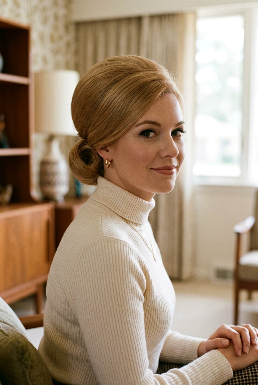 Low 60s Beehive - 20 60s beehive hairstyle - 20 60s beehive hairstyle