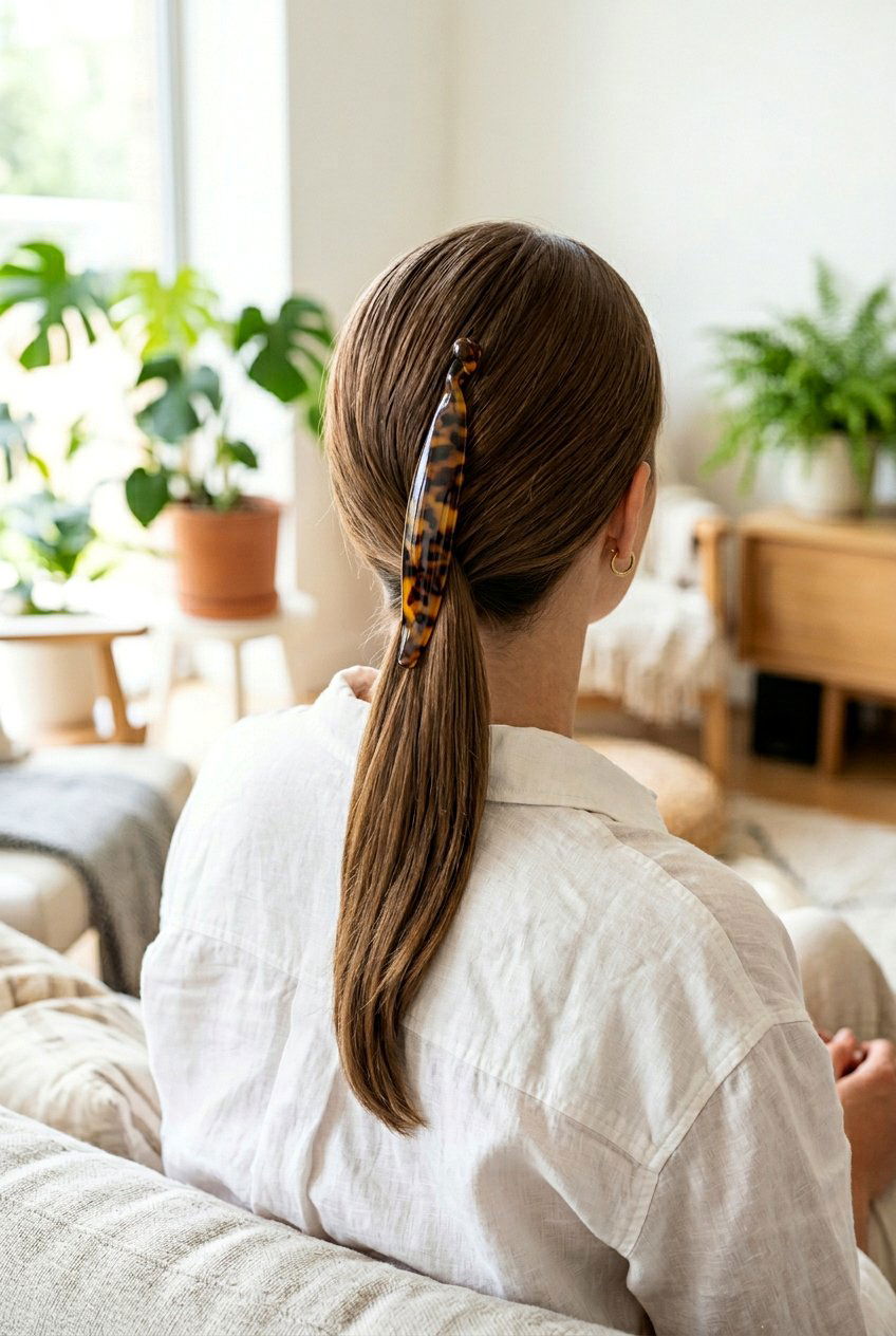 Low Banana Clip Ponytail - 20 banana clip ponytail hairstyle - 20 banana clip ponytail hairstyle