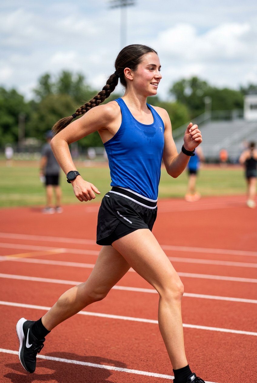 Low Braided Ponytail For Long Distance - 20 marathon hairstyles for women - 20 marathon hairstyles for women