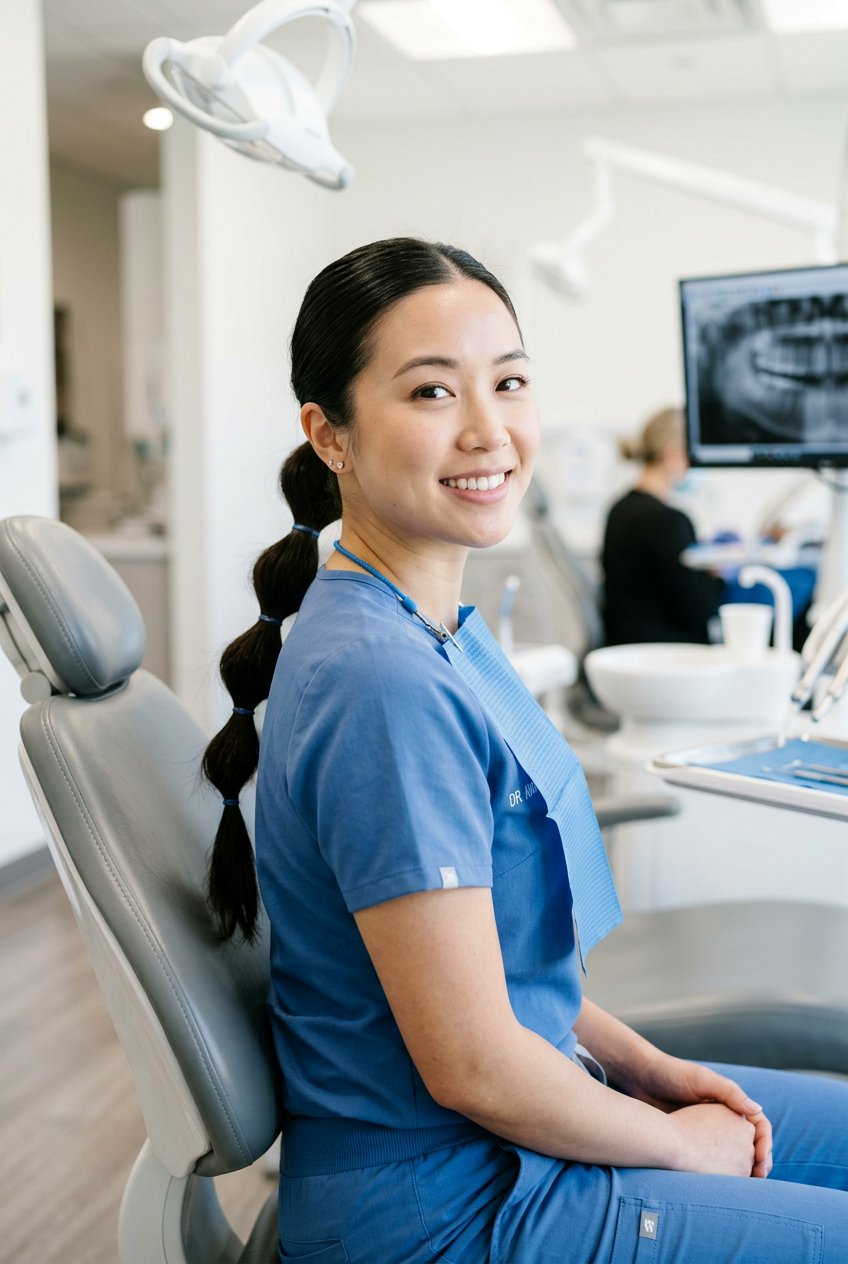 Low Bubble Ponytail For Dental Visit - 20 dentist office hairstyles - 20 dentist office hairstyles