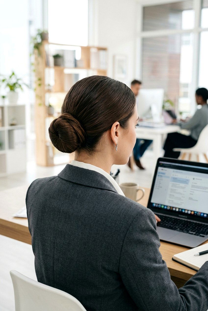 Low Bun For Internship - 20 internship hairstyle for college women - 20 internship hairstyle for college women