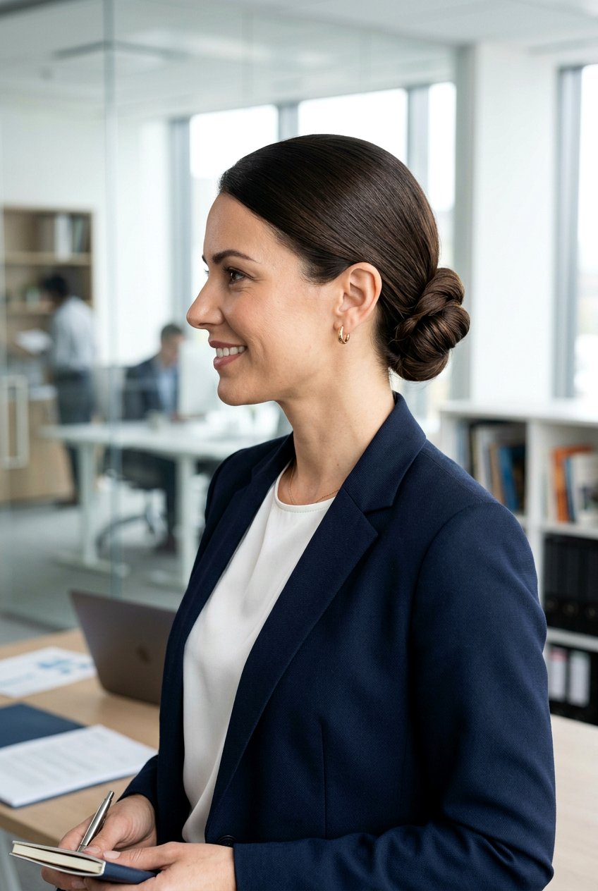 Low Bun For Rainy Season - 20 monsoon friendly hairstyles - 20 monsoon friendly hairstyles