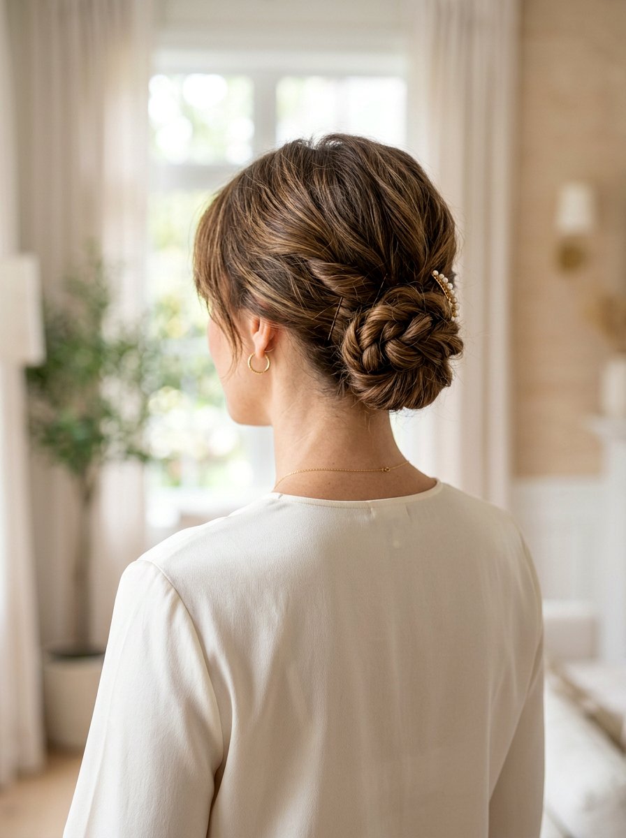 Low Bun For Short Hair Wedding Guest - 20 soft low bun for wedding guest - 20 soft low bun for wedding guest