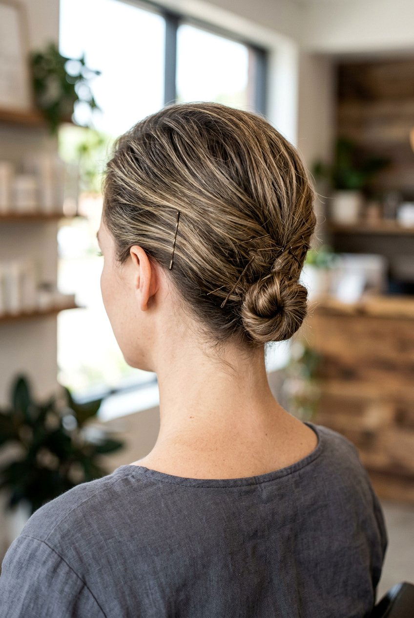 Low Bun For Short Hair - 20 dark academia low bun hairstyle - 20 dark academia low bun hairstyle