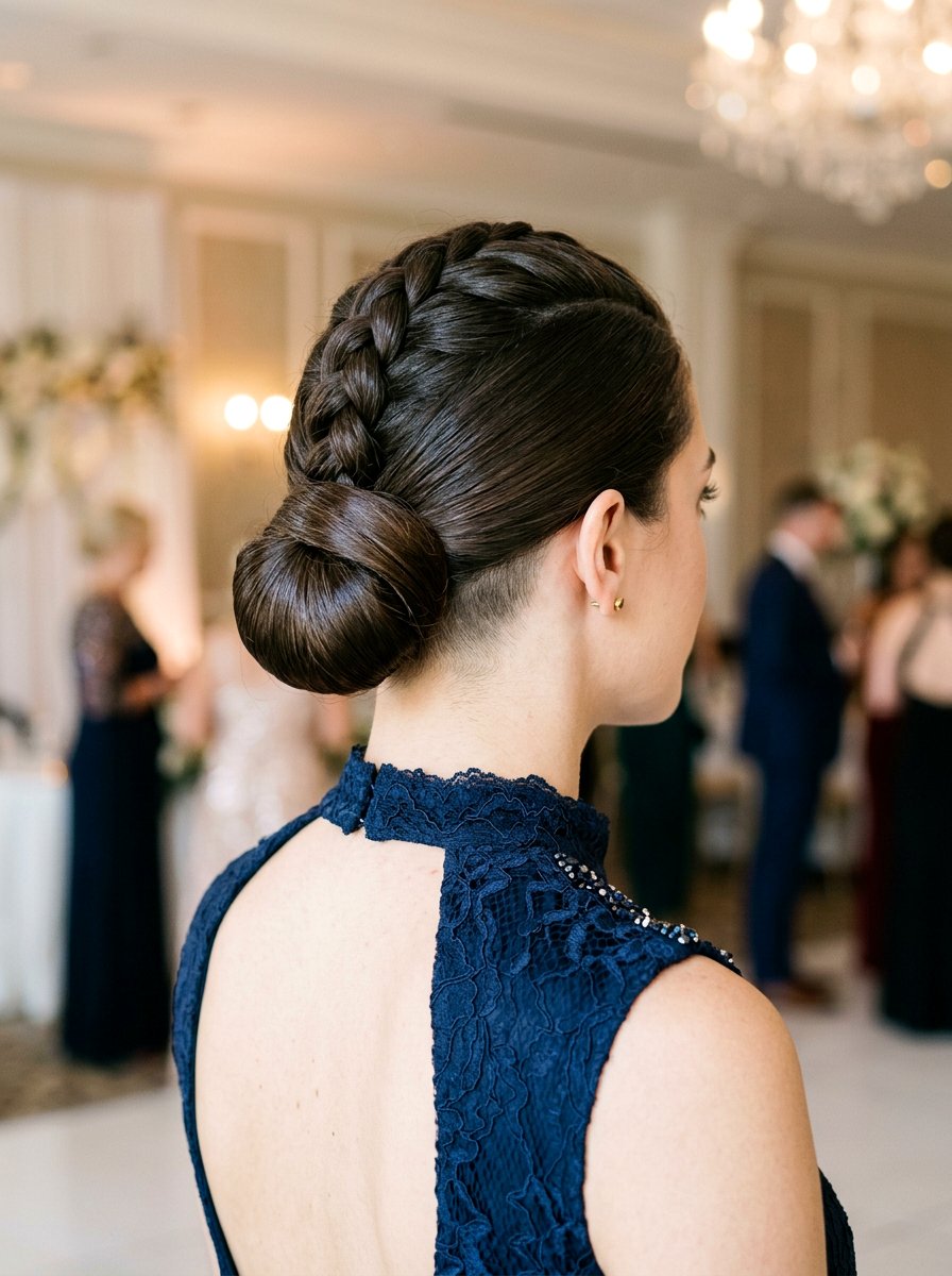 Low Bun Undercut Braid For Women - 20 undercut braid hairstyle women - 20 undercut braid hairstyle women