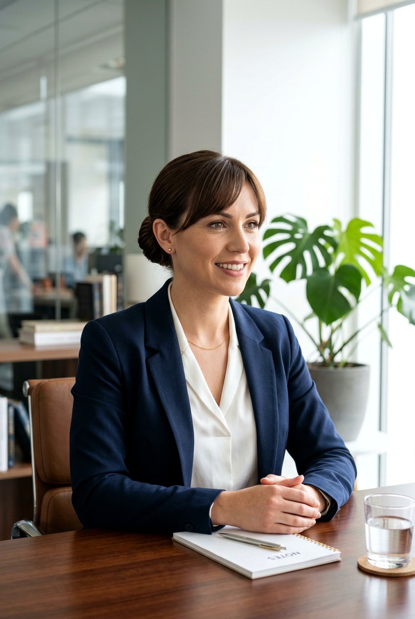 Low Bun With Bangs For Interview - 20 interview bun hairstyle - 20 interview bun hairstyle