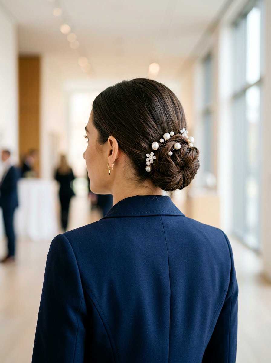 20 Classy Low Bun Hairstyle Ideas for Timeless Elegance