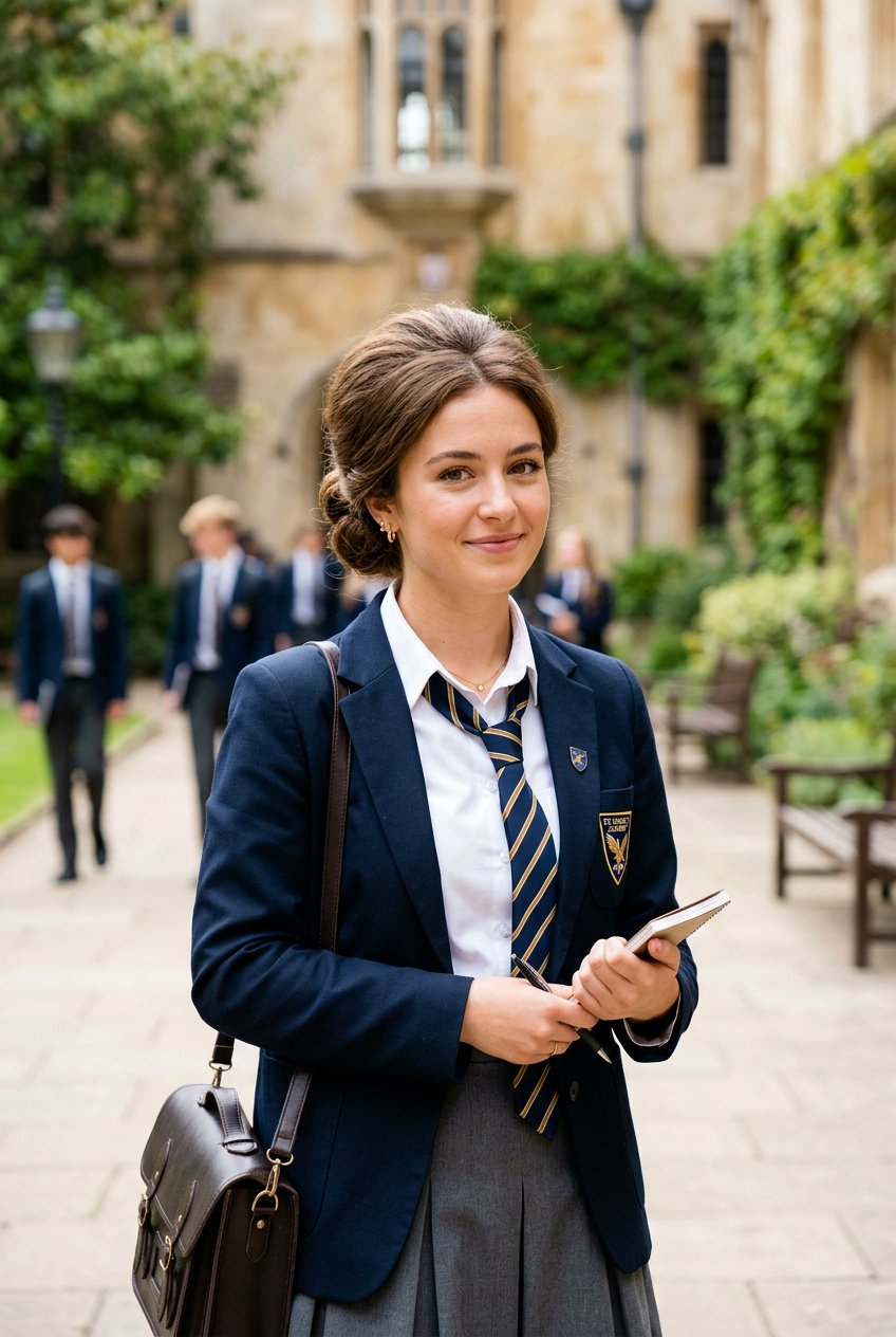 Low Bun With Volume - 20 school hairstyle with low bun - 20 school hairstyle with low bun