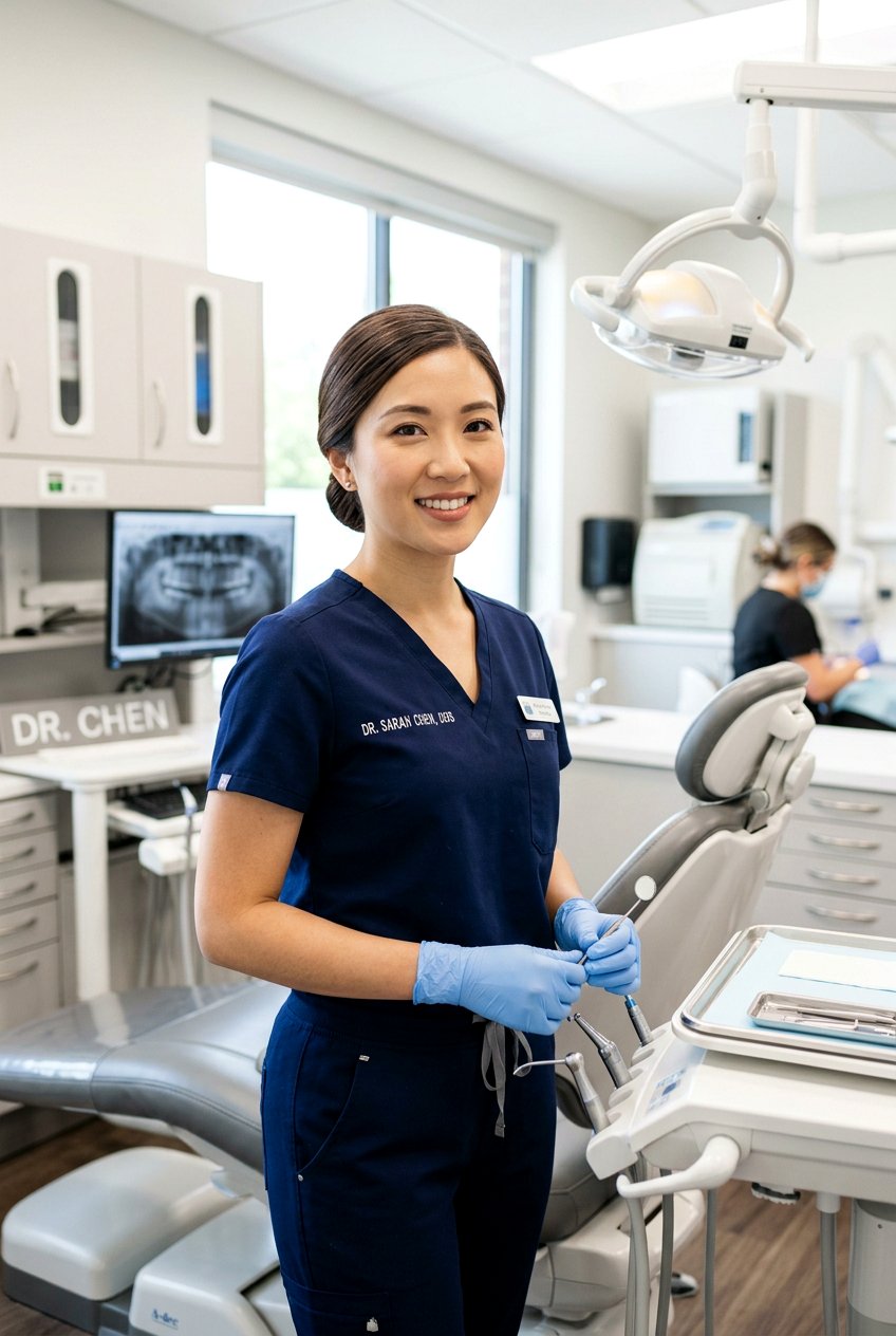 Low Chignon For Dental Professionals - 20 dentist office hairstyles - 20 dentist office hairstyles