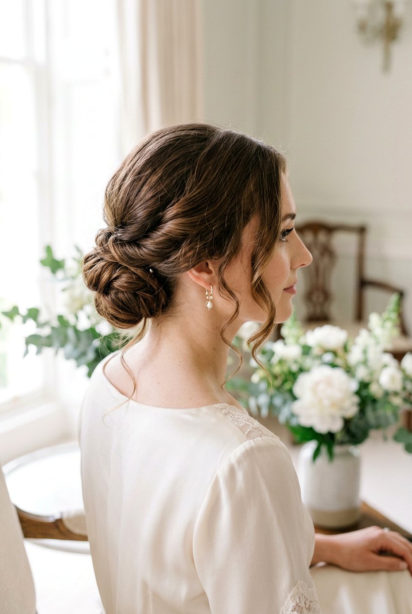 Low Chignon For Long Hair - 20 party hairstyles for long hair - 20 party hairstyles for long hair