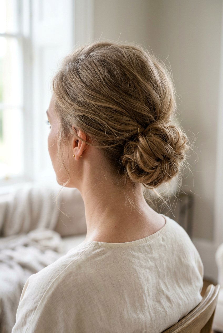 Low Chignon For Thin Hair - 20 modern low chignon - 20 modern low chignon