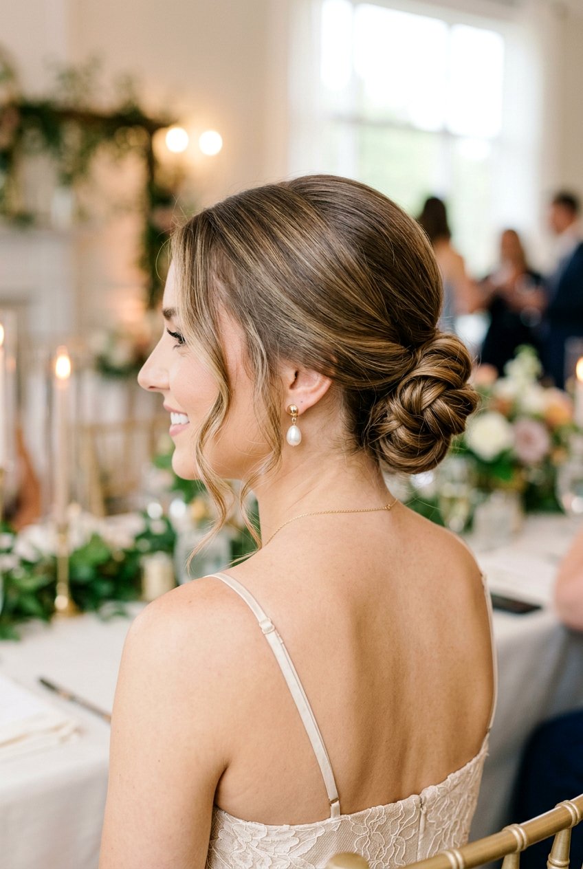 Low Chignon Homecoming Updo - 20 elegant homecoming updo - 20 elegant homecoming updo