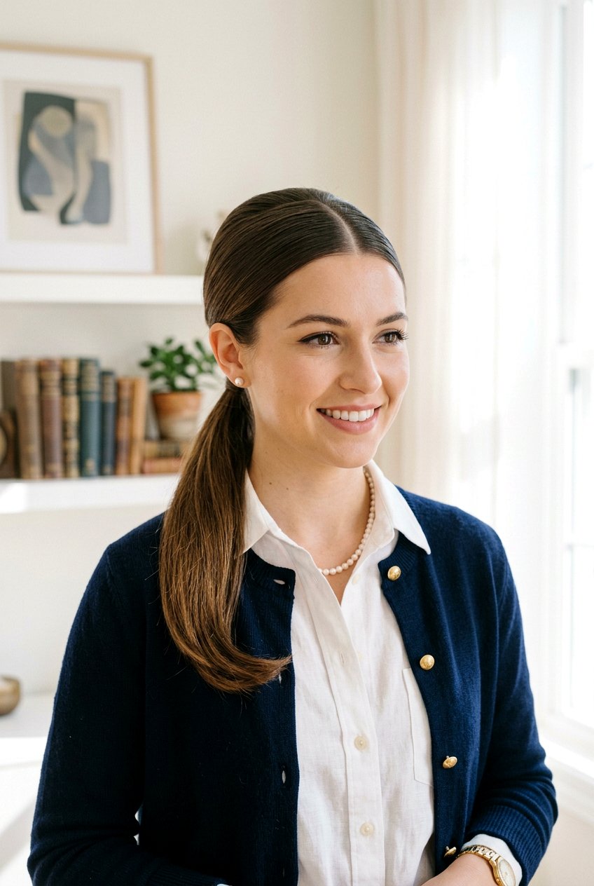 Low Crown Ponytail - 20 60s ponytail hairstyle - 20 60s ponytail hairstyle