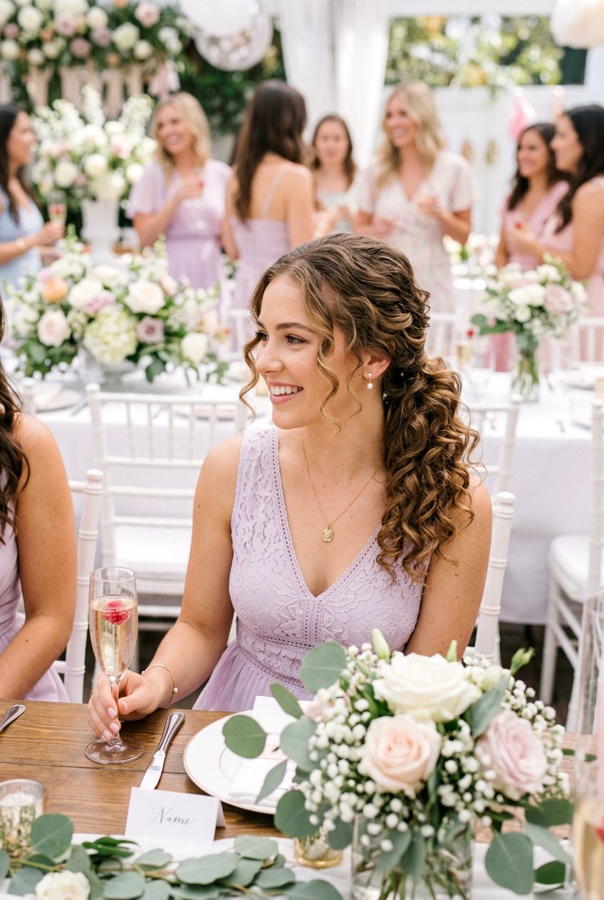 Low Curly Ponytail For Bridal Shower - 20 bridal shower ponytail with curls - 20 bridal shower ponytail with curls