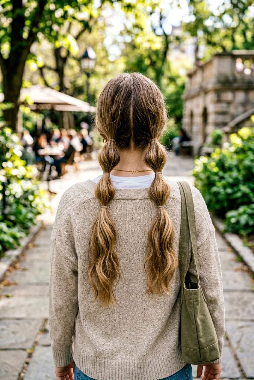 Low Double Bubble Ponytails For Long Hair - 20 bubble ponytail for long hair - 20 bubble ponytail for long hair