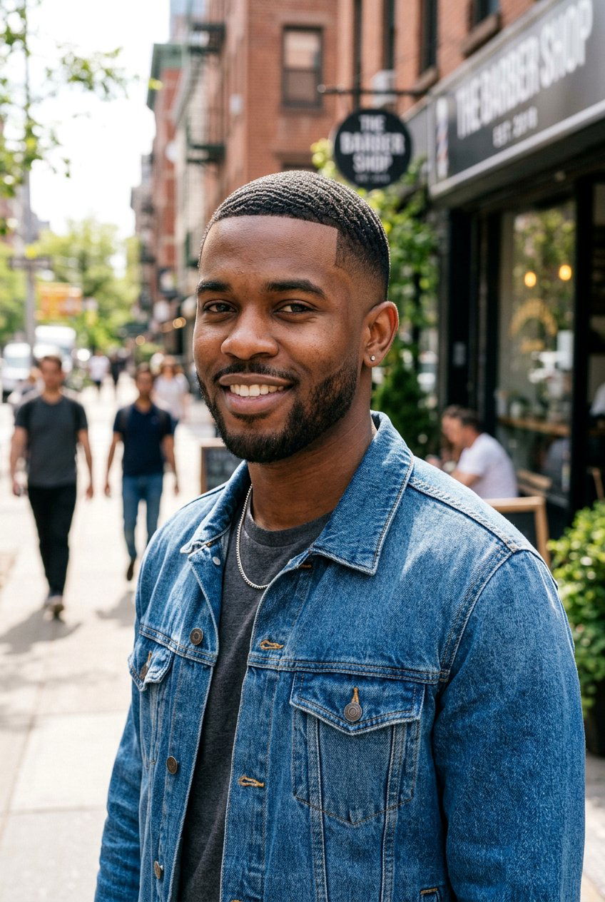 Low Drop Fade - 20 drop fade for black men - 20 drop fade for black men