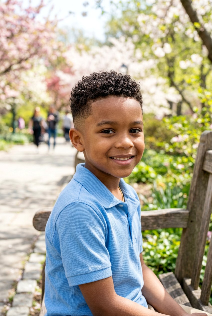 Low Fade Curly Crop Haircut - 20 boys curly crop haircut - 20 boys curly crop haircut