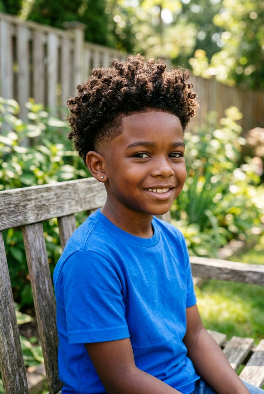 Low Fade Curly Hair - 20 low fade haircut for boys - 20 low fade haircut for boys