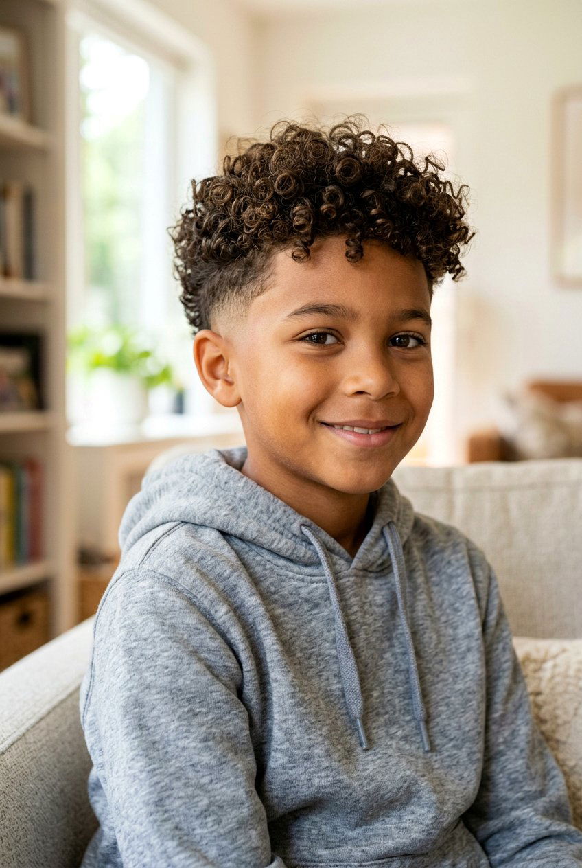Low Fade Curly Top - 20 biracial boys curly haircut - 20 biracial boys curly haircut