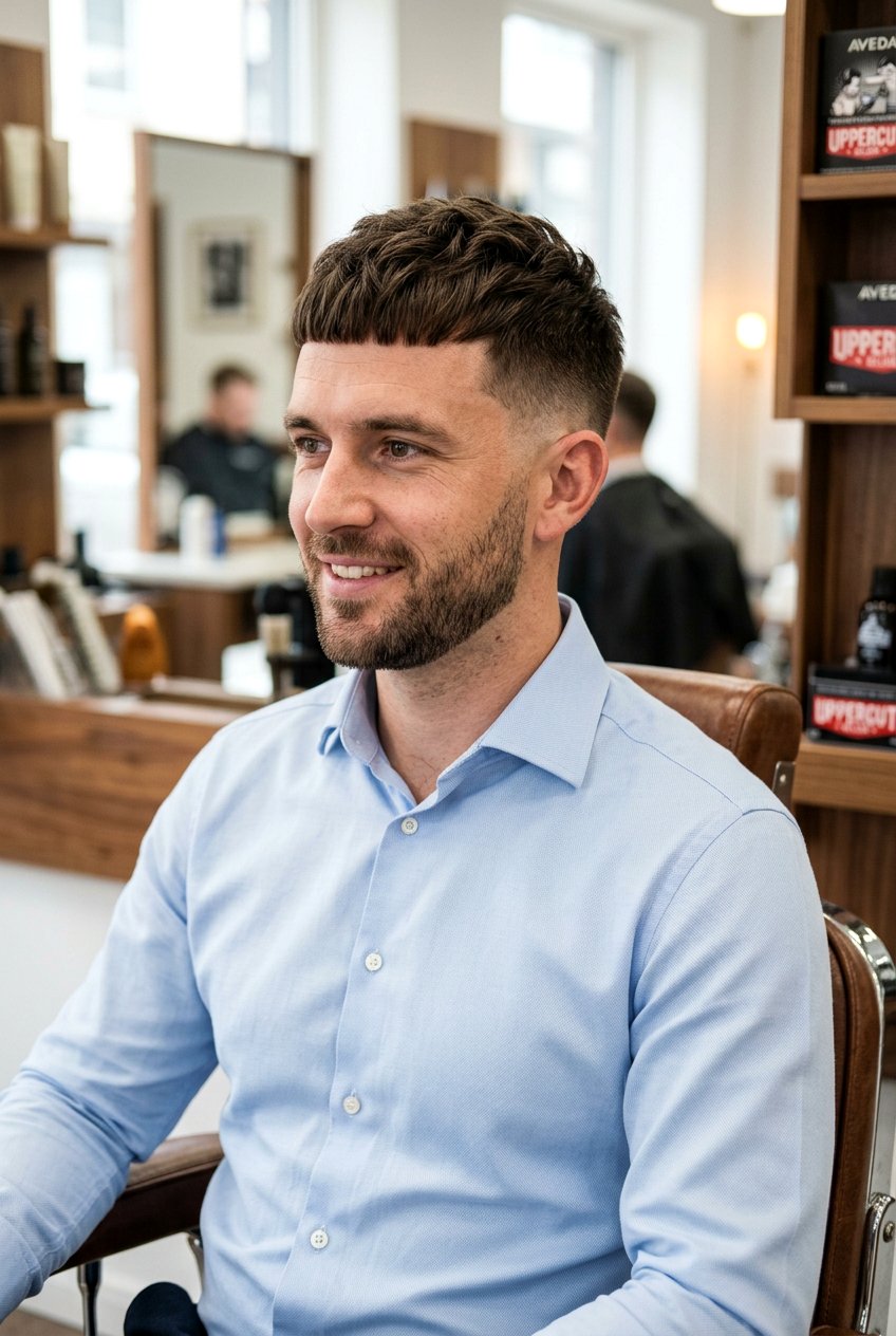 Low Fade French Crop Professional - 20 french crop for thick straight hair men - 20 french crop for thick straight hair men