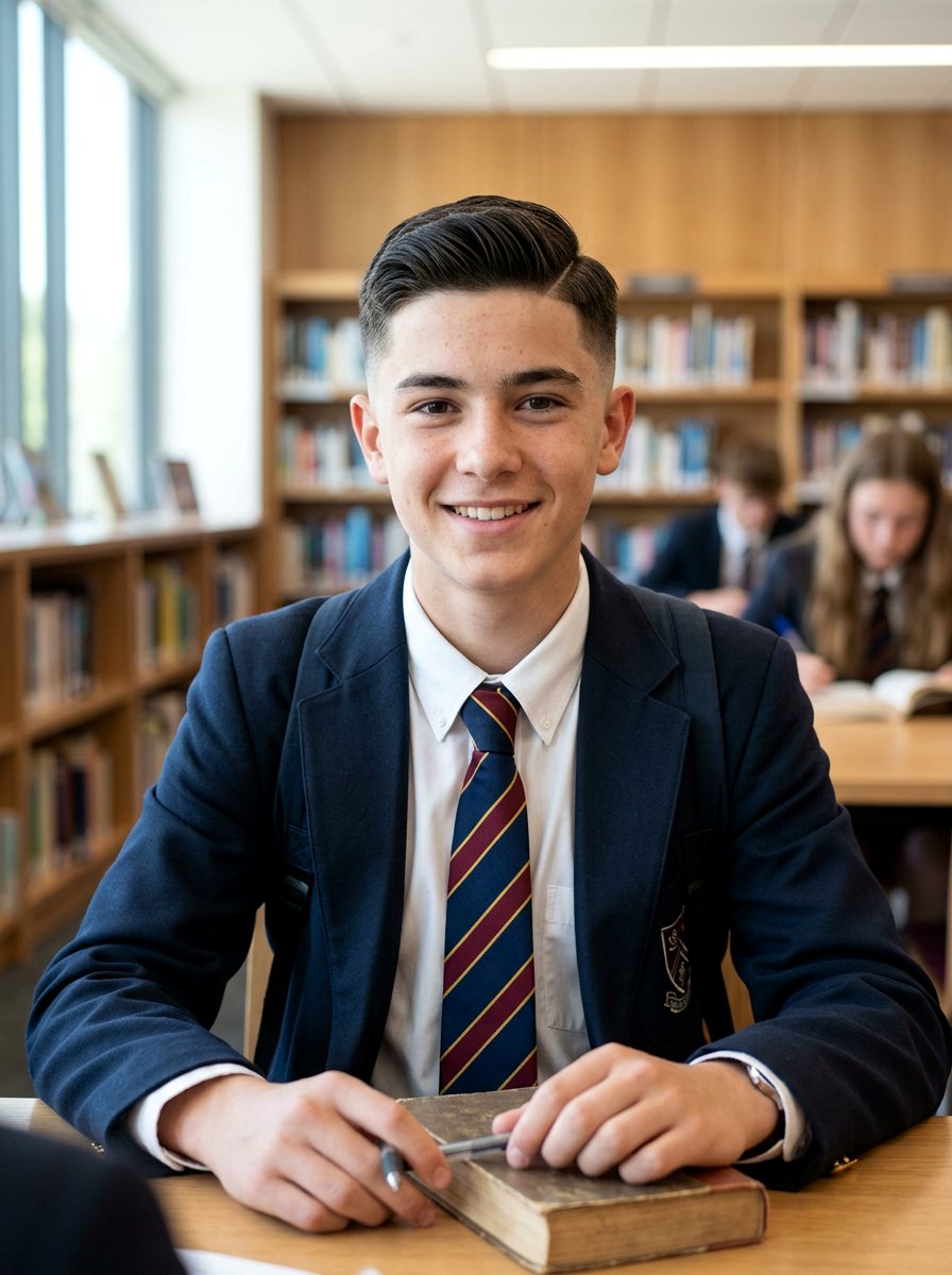 20 Best School Haircut Ideas for Teenage Boys with Fade