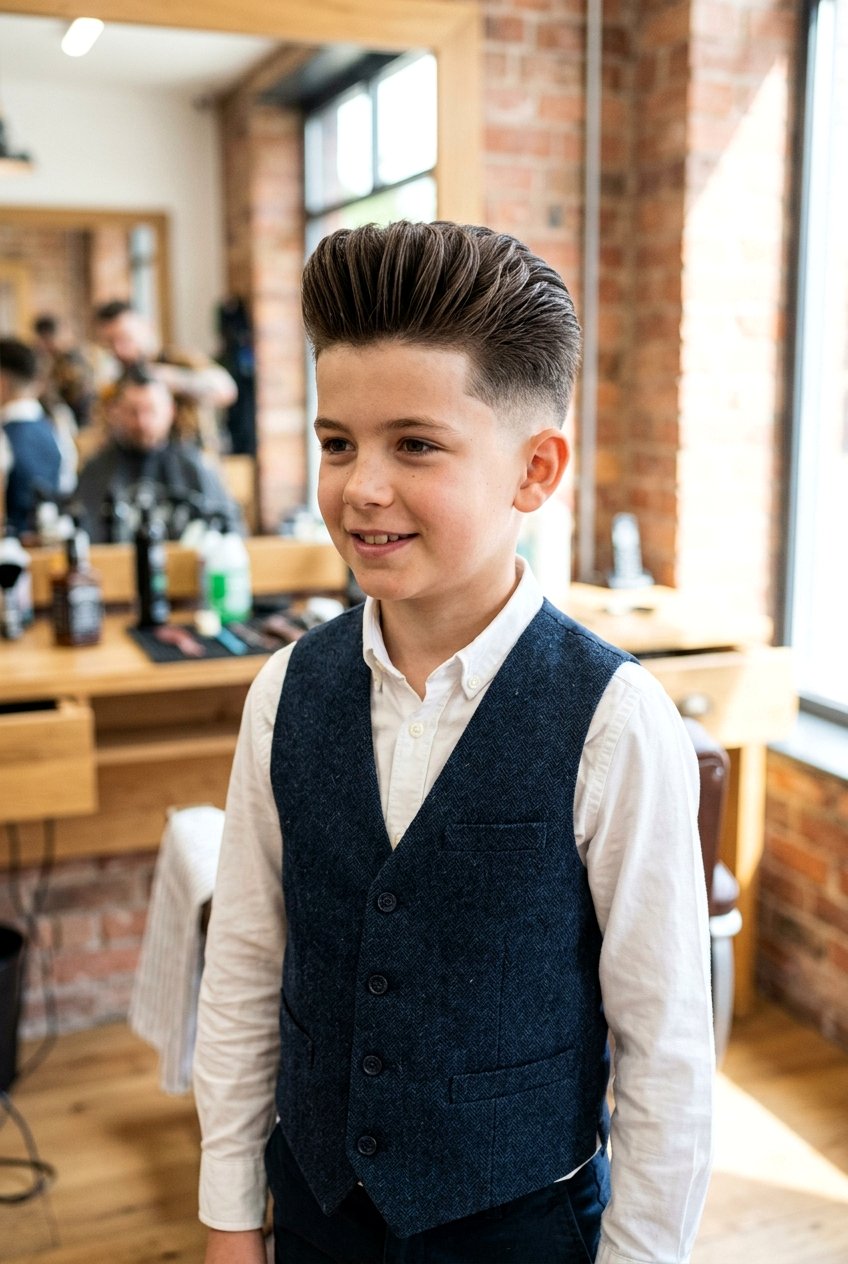 Low Fade Pompadour - 20 boys low fade for thick hair - 20 boys low fade for thick hair